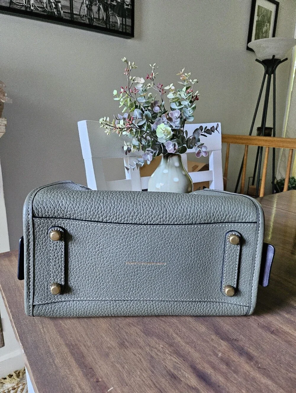 Coach Olive/ Oxblood Rogue 25 Bag - Picture 5 of 11